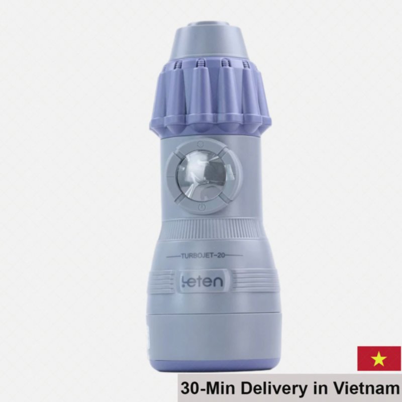 Leten TurboJet-20 Automatic Sucking Masturbator with LED Display 