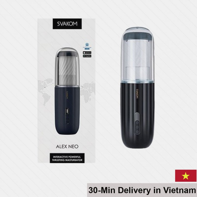 Svakom Alex Neo Premium Male Masturbator Silicone Tech 