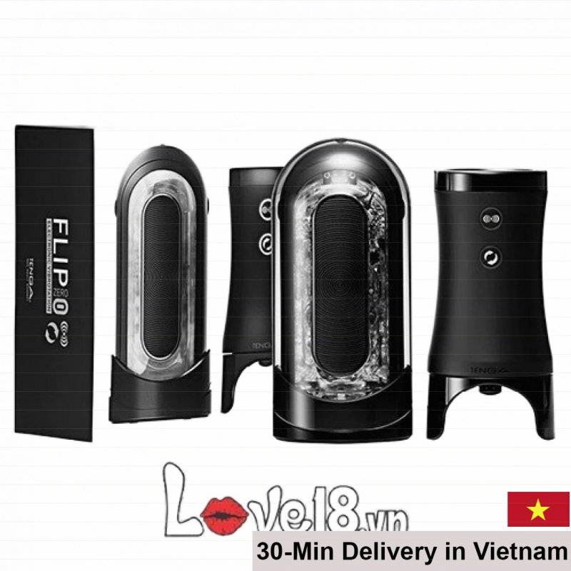 Tenga Flip Zero EVR Automatic Vibro Rotation Male Masturbator 