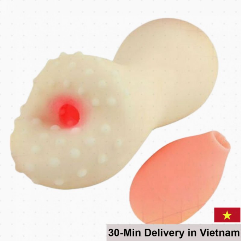 Goran Compact Male Oral Masturbator with Squeeze Ball 