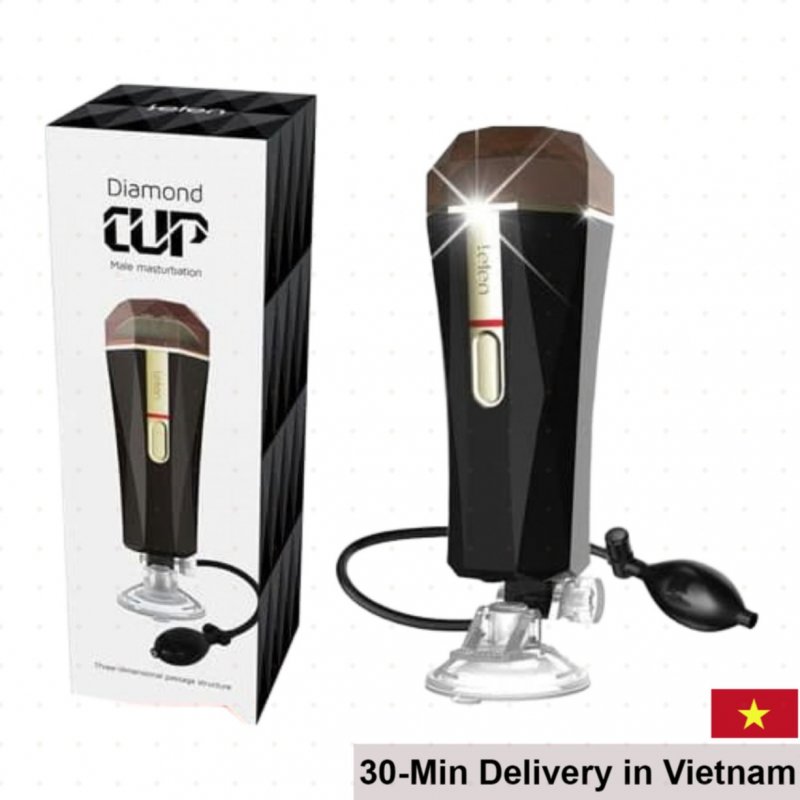 Leten Diamond Inflatable Realistic Silicone Vagina 