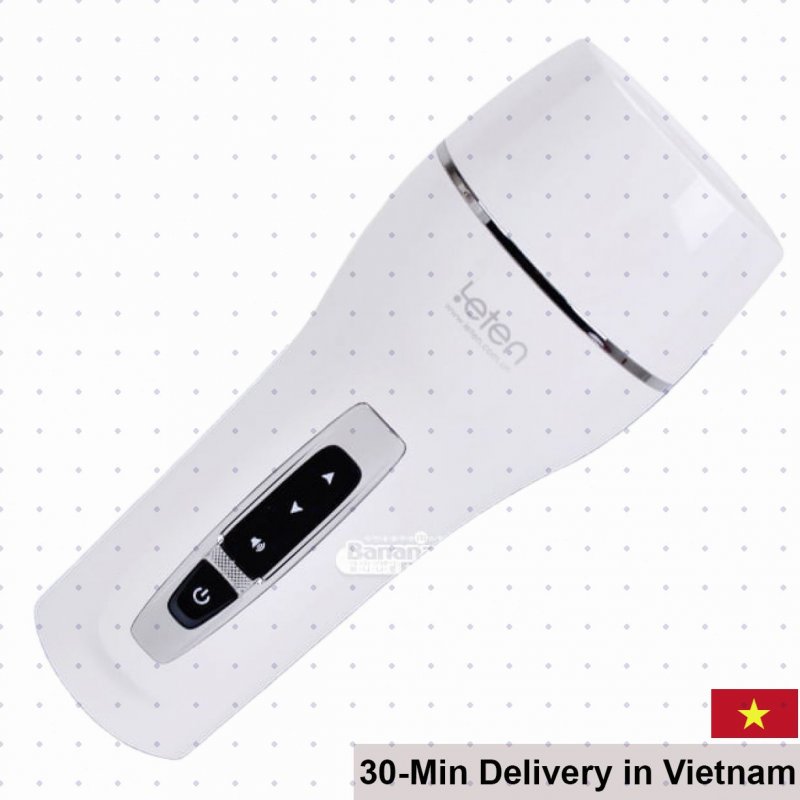 Leten Wall-Mounted Premium Vibrating Realistic Pussy White 