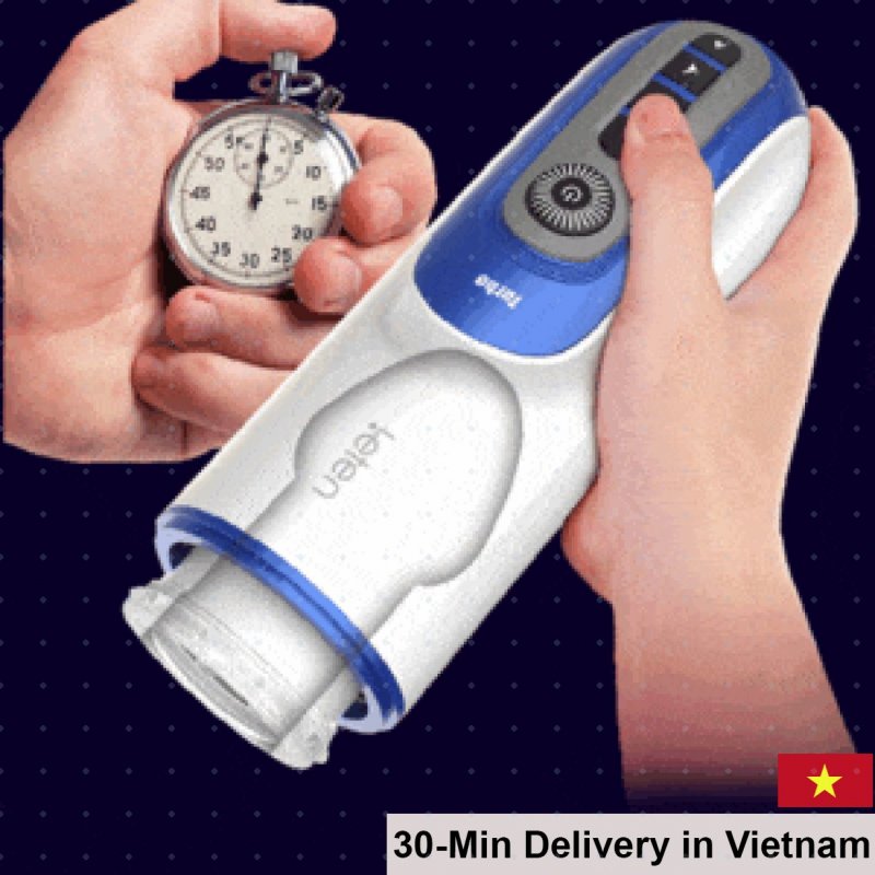 LeTen Automatic Male Masturbator Licking Sucking Toy 