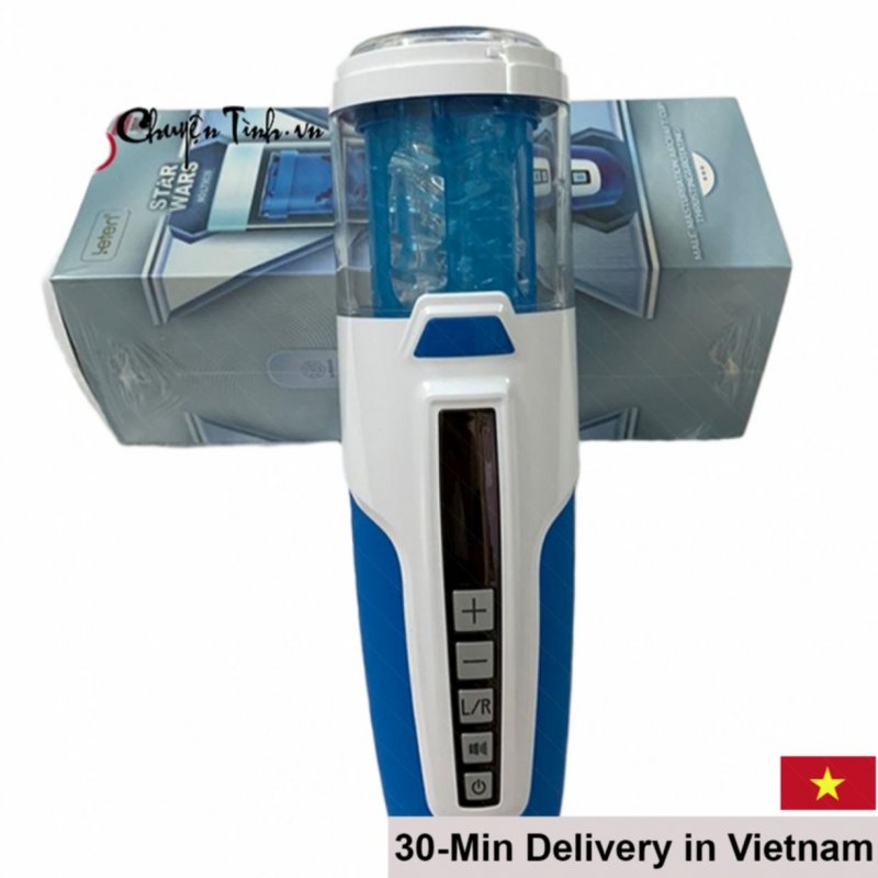 Leten Star Wars Auto Masturbator Sound Vibration Male Toy 