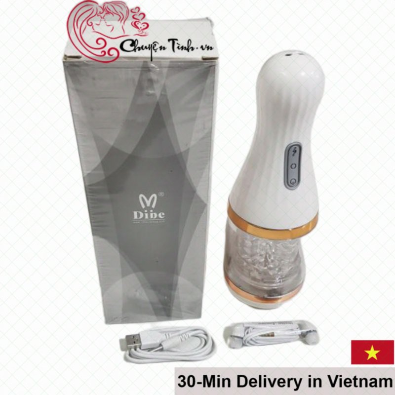 DIBE Male Masturbator Rotating Suction Soft Silicone 