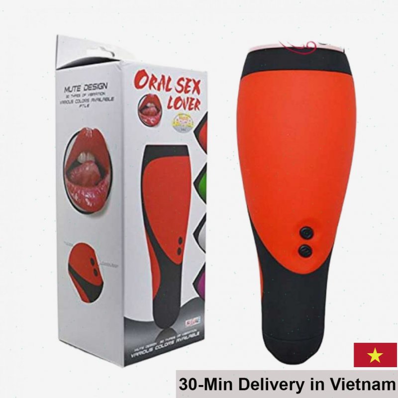 Baile Automatic Oral Love Sucker 22cm Silicone Toy 