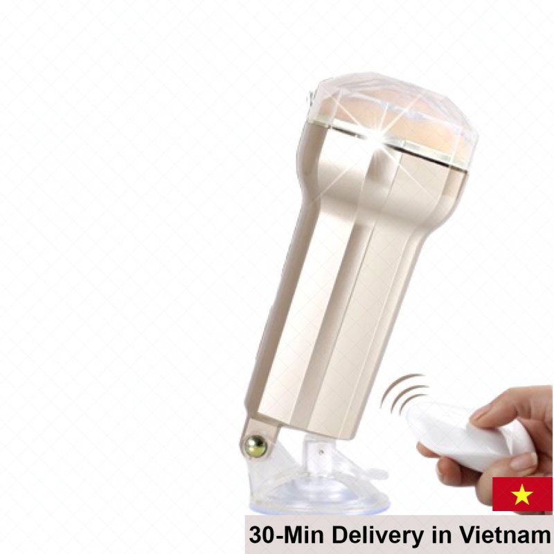 Manmiao Remote Control High-End Silicone Masturbator 