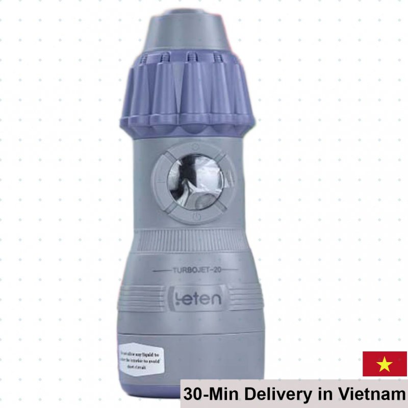 Leten Turbojet 20 Vibrating Suction Male Masturbator Toy 