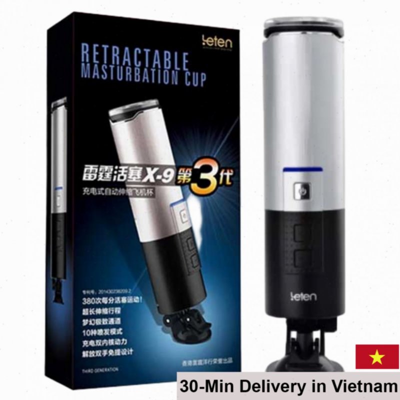 Leten X9 Wall-Mounted Automatic Masturbator 5 Vibration Modes 