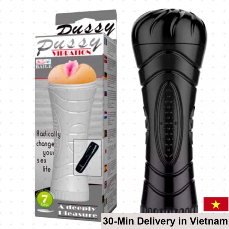 Fleslight Pussy LED Concealed Vibrator High Elasticity Waterproof 