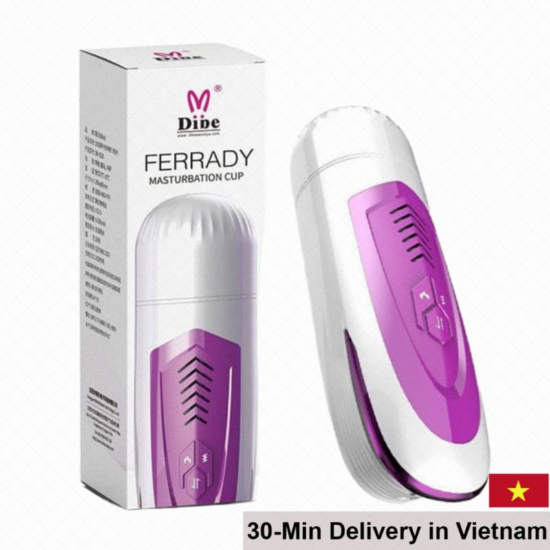 DIBE Ferrady Auto Thrust Heat Masturbator Quiet Motor 