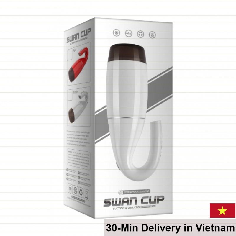 Swan Cup 12 Mode Masturbator Heated Sensation Device 