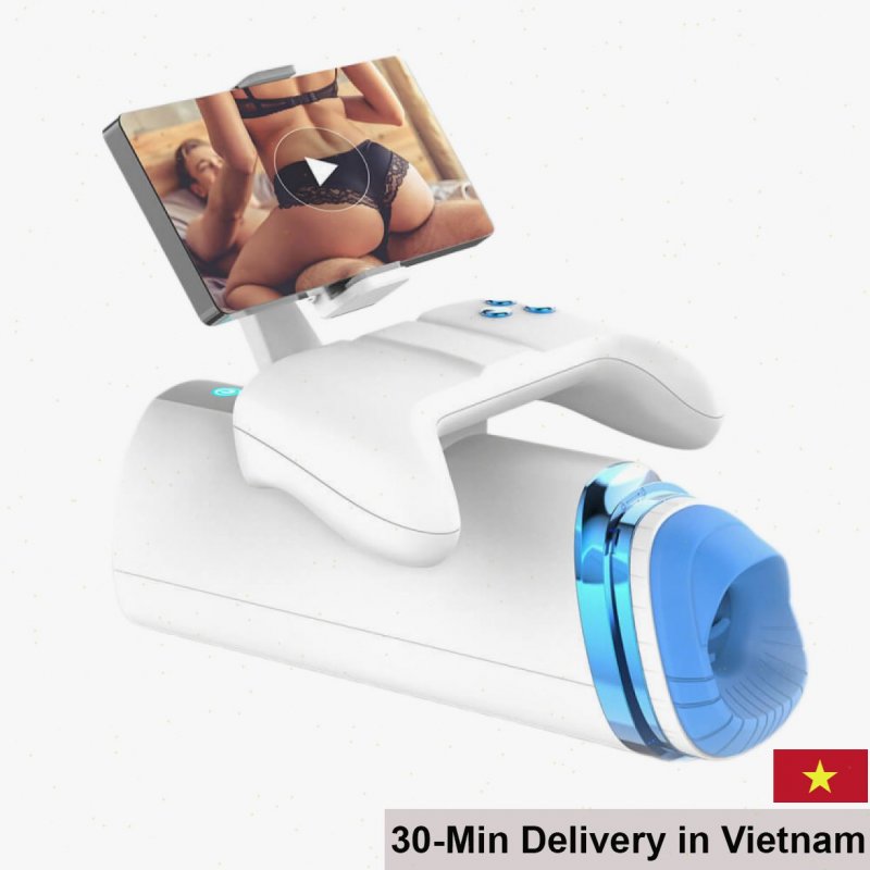 OEM Auto Suck Vibrating Masturbator with Phone Holder 