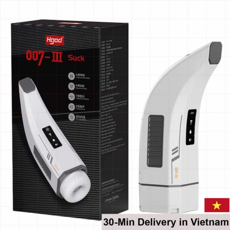 HGOD 007 7-Speed Heated Suction Oral Masturbation Machine 