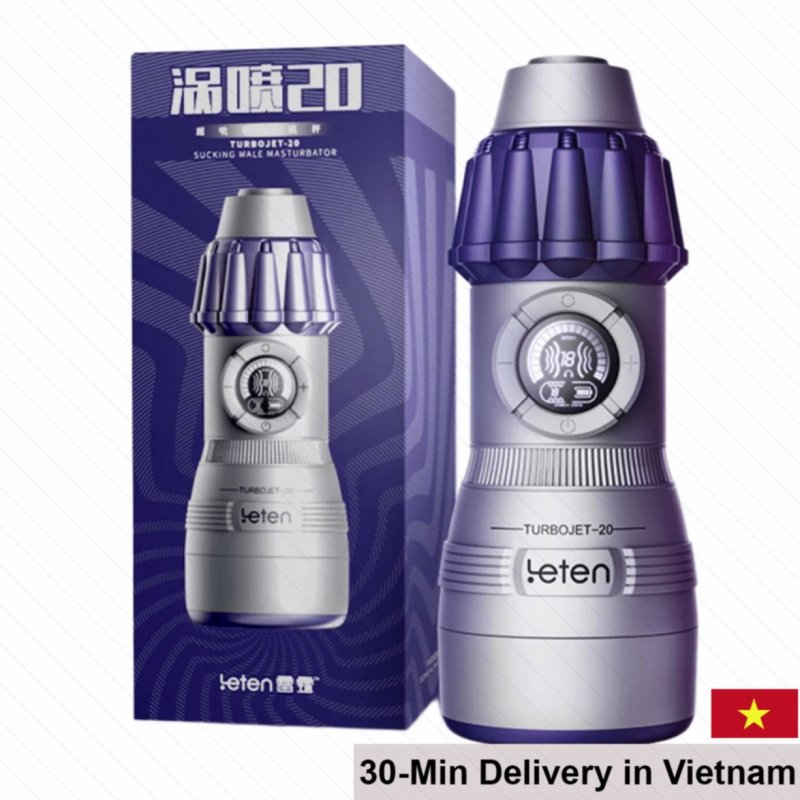 Leten Turbojet-20 Masturbation Machine 10 Modes Japan 