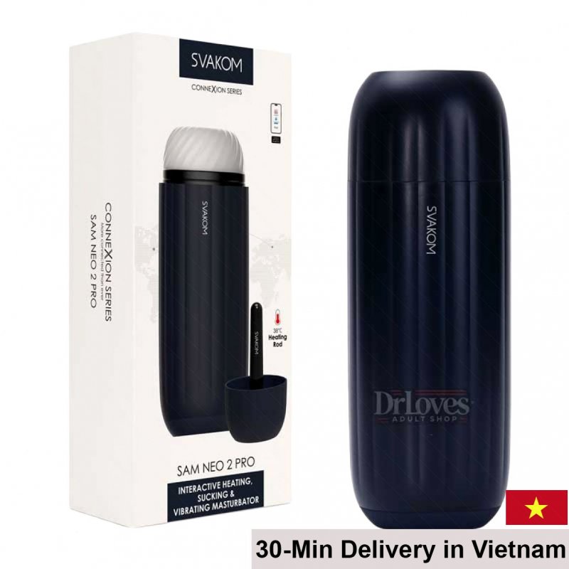 Svakom Sam Neo 2 Pro Heated Automatic Suction Male Masturbator 