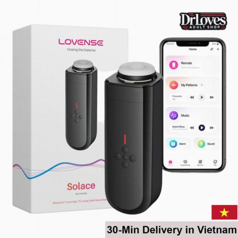 Lovense Solace Premium Auto Sucking Male Masturbator 