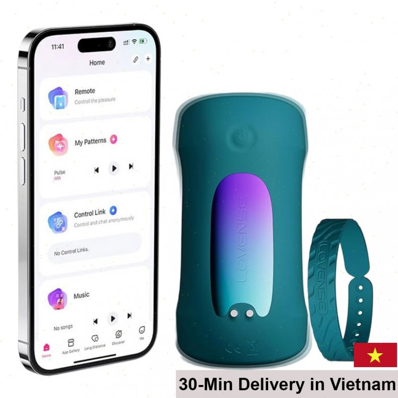 Lovense Gush 2 Powerful Waterproof Remote Vibrator 
