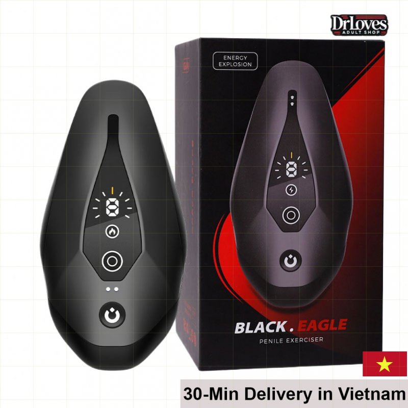 Yeain BLACK EAGLE Penile Massager for Delay and Stimulation 