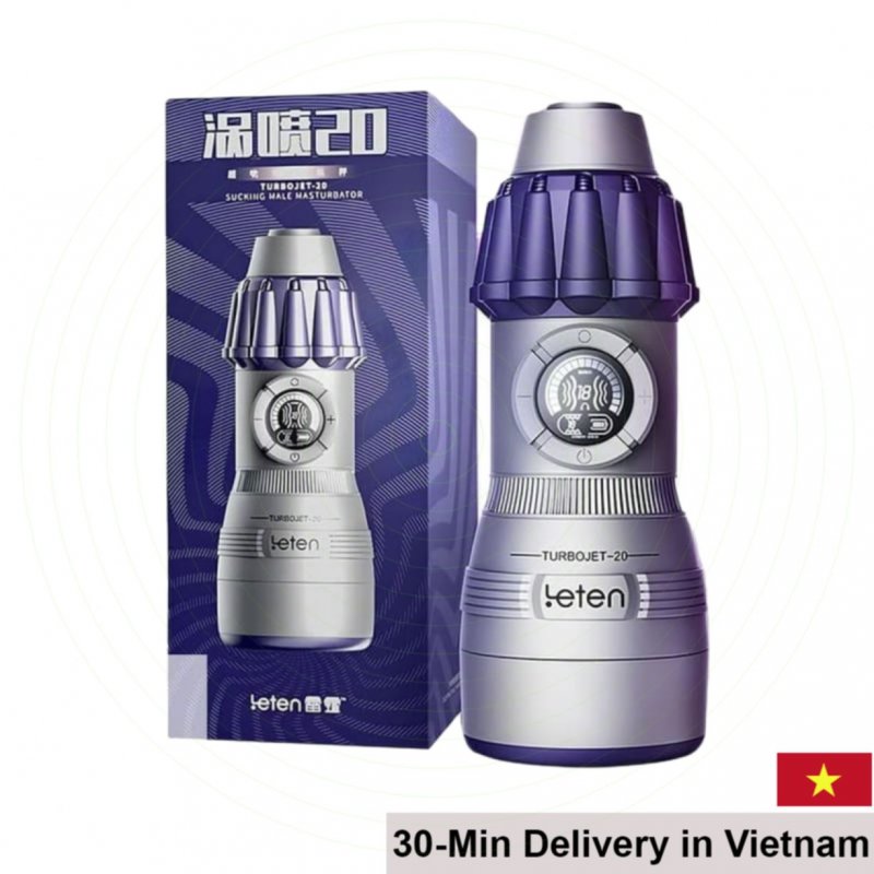 Leten TurboJet-20 Male Automatic Sucking & Vibrating Toy 