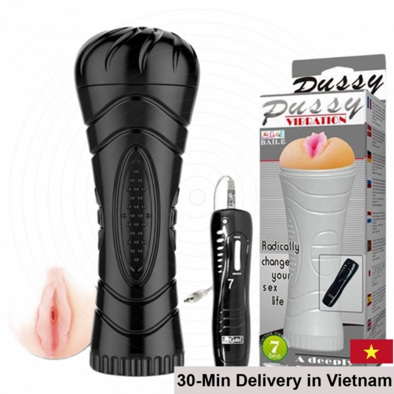 Baile Pussy 7-Mode Vibrating Flashlight Dildo 