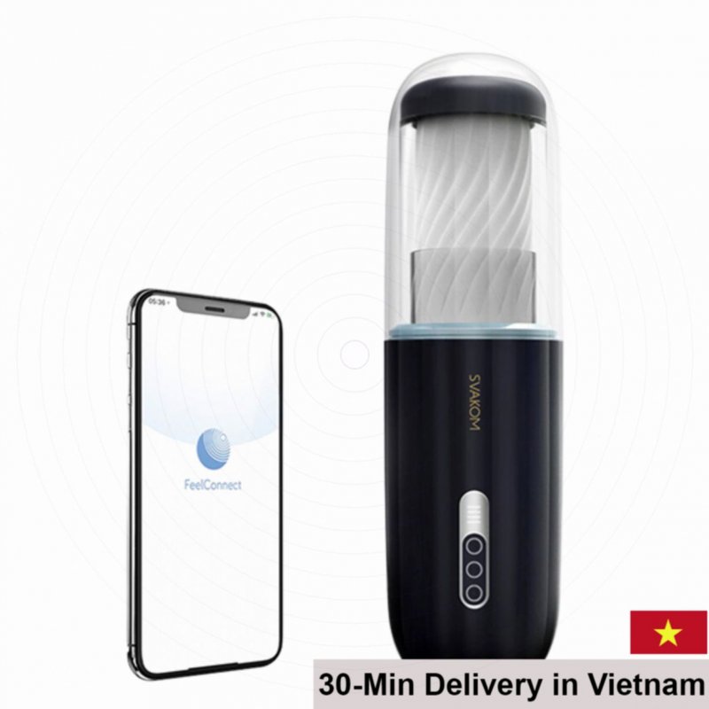Svakom Alex Neo App-Controlled Automatic Male Masturbator 