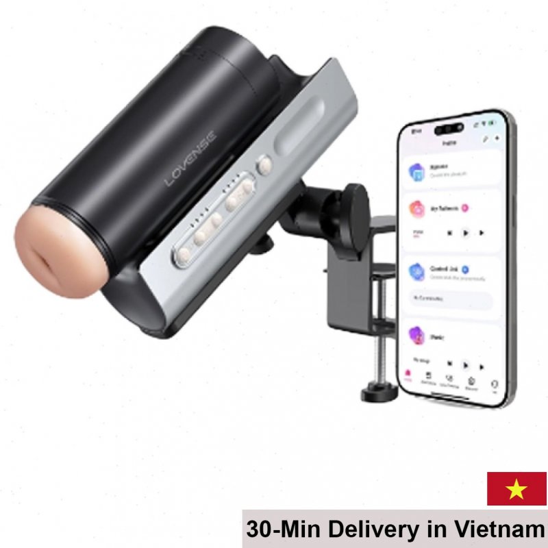 Lovense Solace Pro Automatic Male Masturbator App Connected Toy 