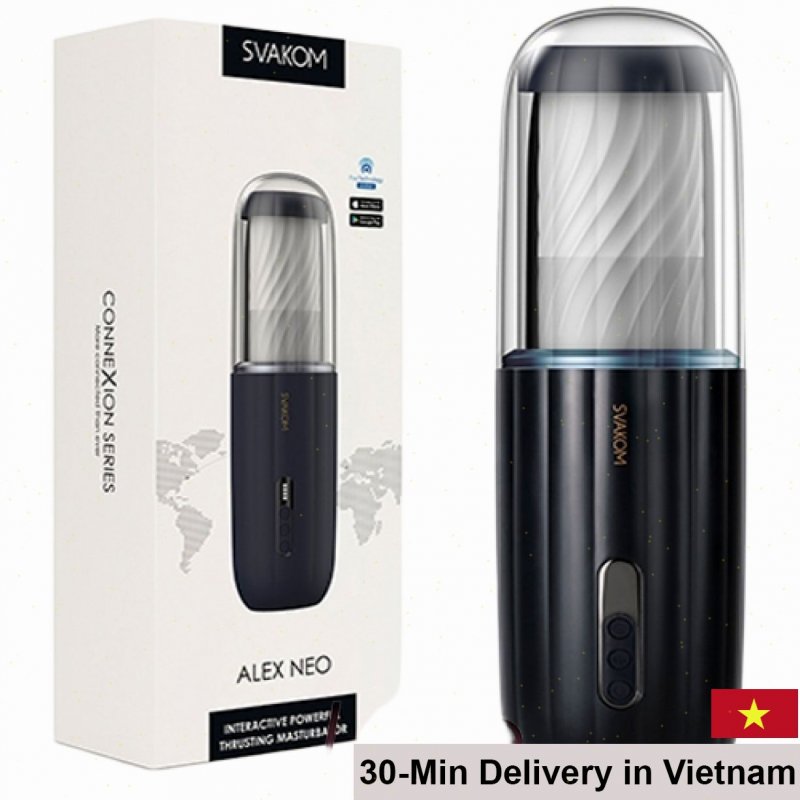 Svakom Alex Neo 2 Auto Sleeve with Remote Control ABS TPE 