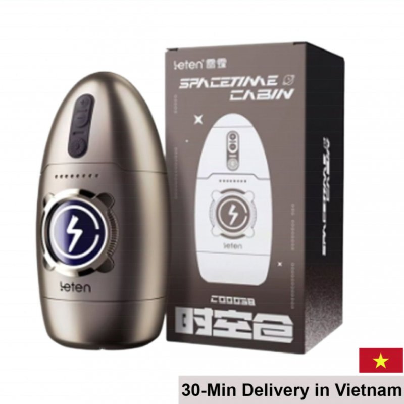 Leten Spacetime Cabin Auto Masturbator, 7 Modes, Compact Design 