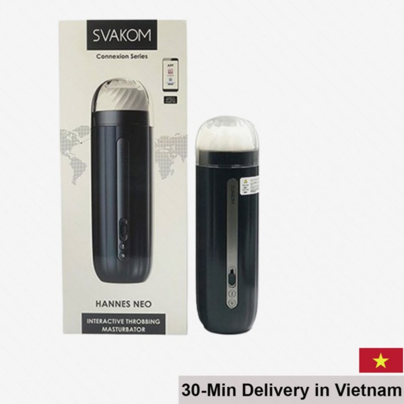 Svakom Hannes Neo Warming App-Controlled Interactive Masturbator 