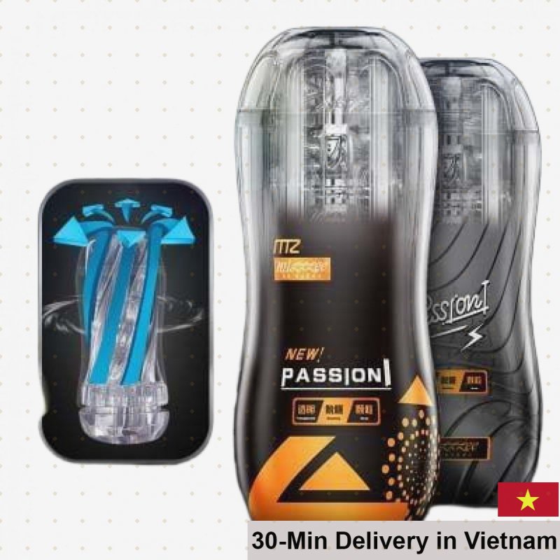 Mizzzee Passion clear male masturbation cup 