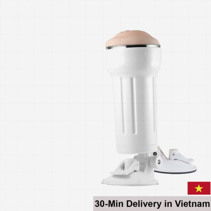 AK-HOT White Rose Vagina Masturbator Rigid Silicone Japan 