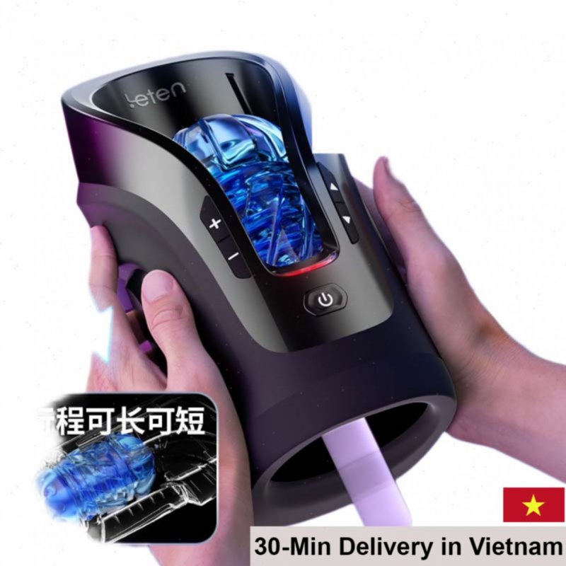 Leten Telescopic Thrusting Luxury Edition Masturbation Cup 