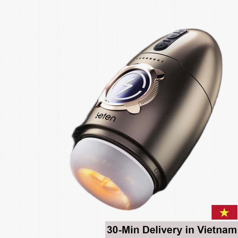 Leten Thunder Space Cabin Compact Rotating Masturbator 
