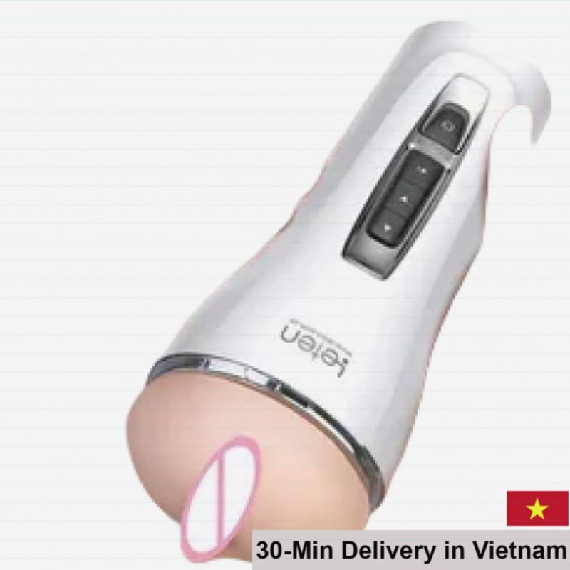 Leten Vibrating Voice Activated Realistic Silicone Vagina 