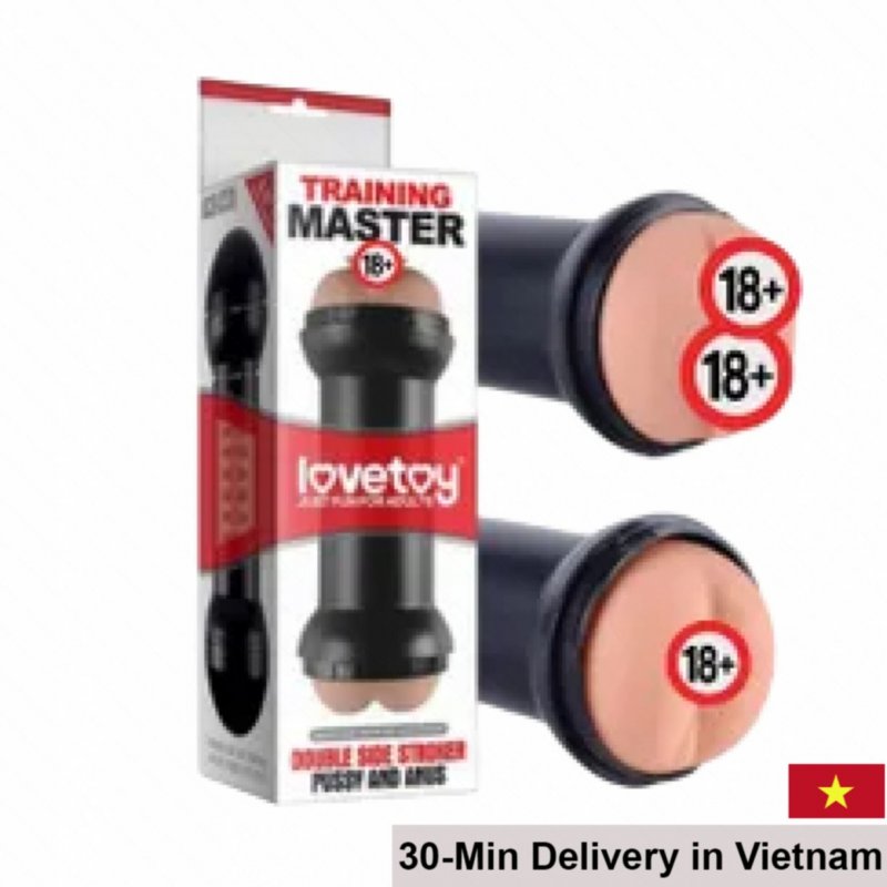 LovetoyDoubleEndedSiliconeMasturbationPleasureToy 