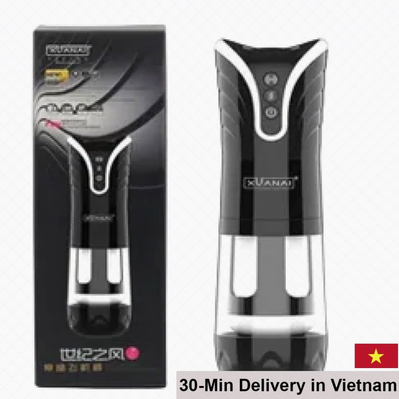 Yeain Auto Thrusting Vibrating Male Masturbator with Sound 