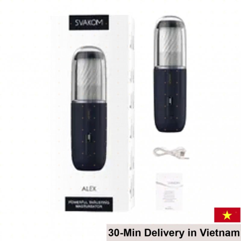 Svakom Alex 5-Mode Masturbator With Sound High Pleasure 