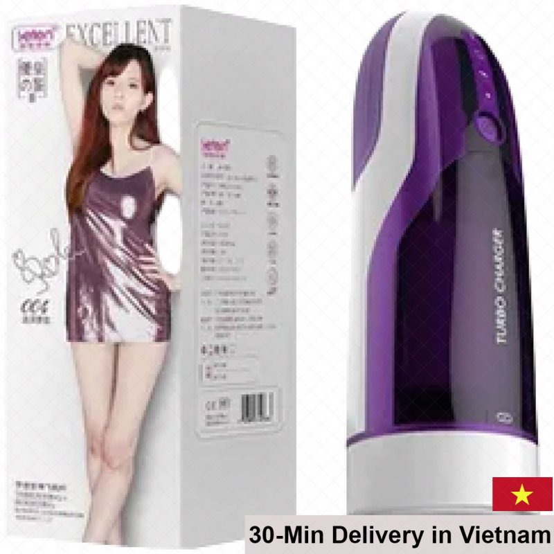 Leten Turbo Charger Full Massage Male Masturbation Device 