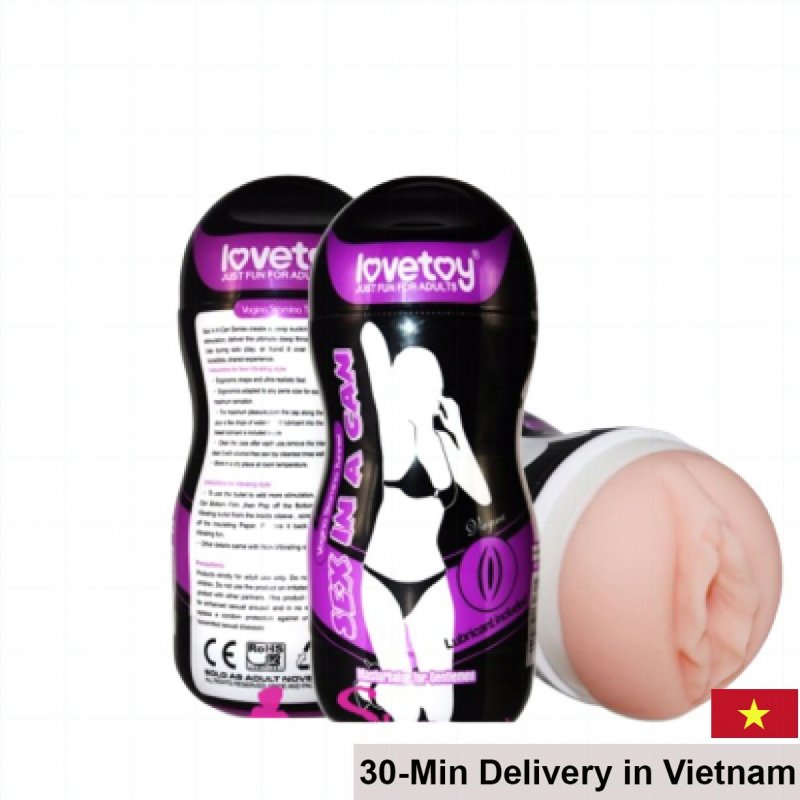 Lovetoy Discreet Silicone Male Masturbator 19cm Soft Flexible 
