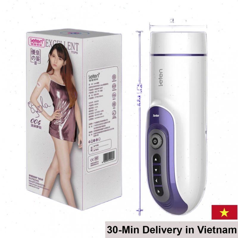 Leten AD33N Heated Voice Automatic Thrusting Masturbator 