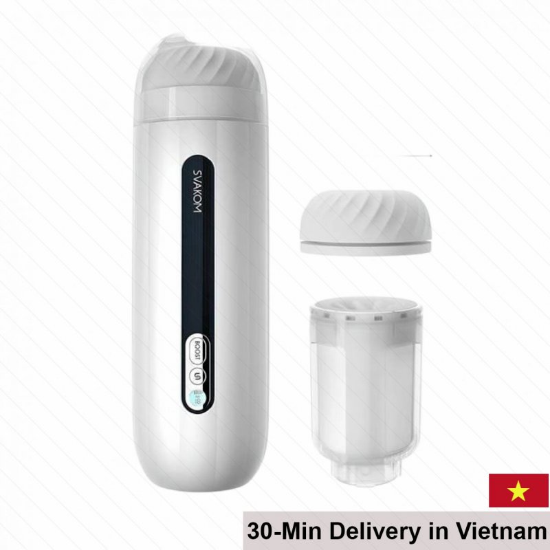 Svakom Dylan Automatic Rotating Thrusting Silicone Toy With Screen 