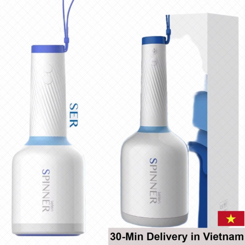 Leten Spinner Automatic Suction Male Masturbator Fun Training Toy 