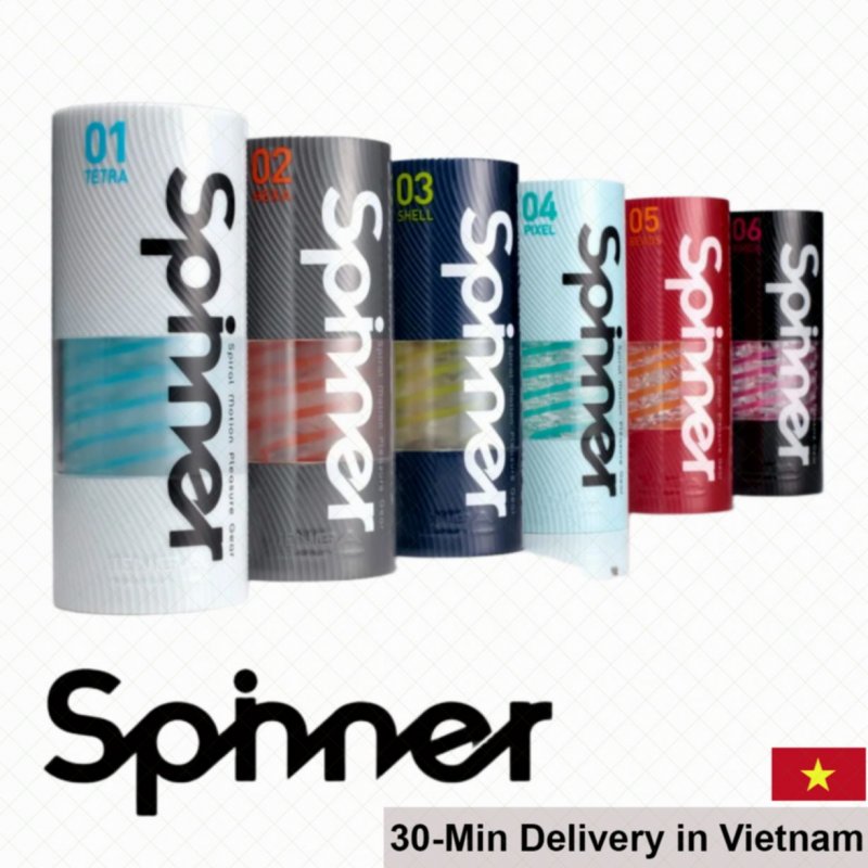 Tenga Spinner 6 Styles Masturbation Cup Auto Twisting Sensation 