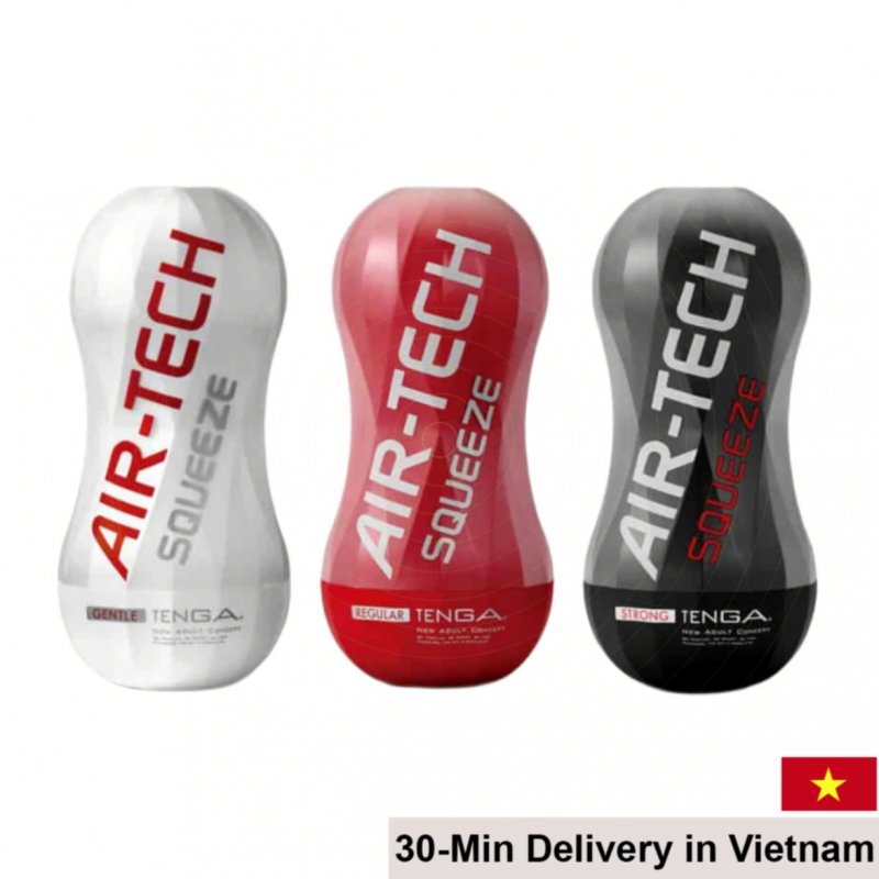 TENGA Air Tech Squeeze Premium Japanese Masturbation Cup 