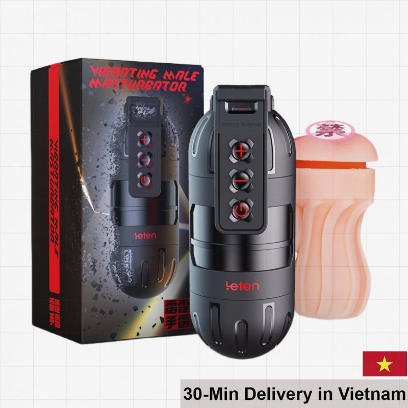 Leten Vibro App-Enabled Powerful Male Masturbation Cup 