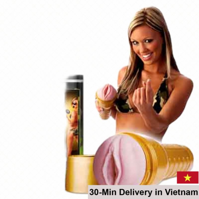 DC17G USA Gold FleshLight Premium Medical Silicone Male Masturbator 
