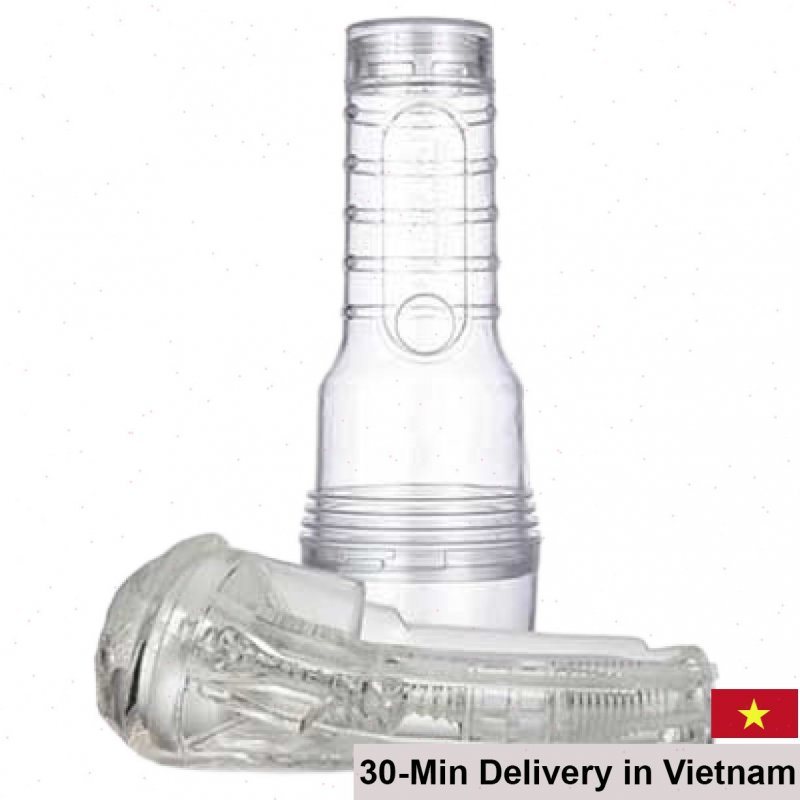 Ice Fleshlight Transparent Silicone Realistic Vaginal Toy 