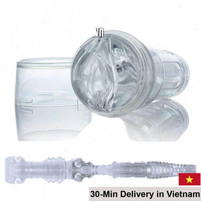 Transparent Silicone Masturbator No Vibration Toy 