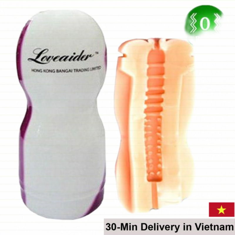 Loveaider Textured Soft TPR Male Masturbation Cup 